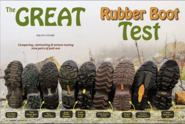 the great rubber boot test