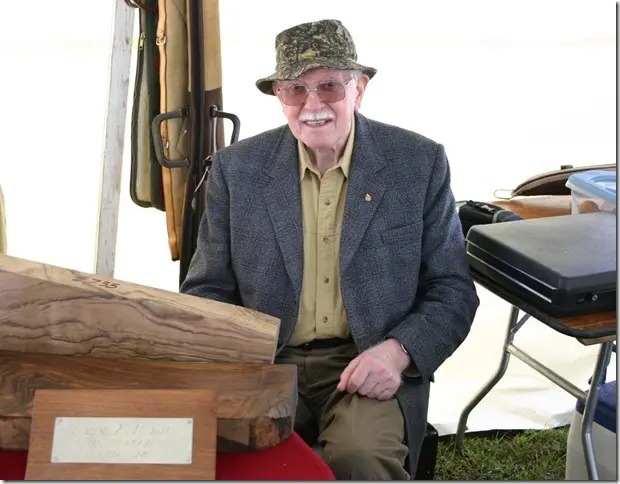 Jack Rowe at the Vintage Cup in 2004. (Photo by James Flynn.)
