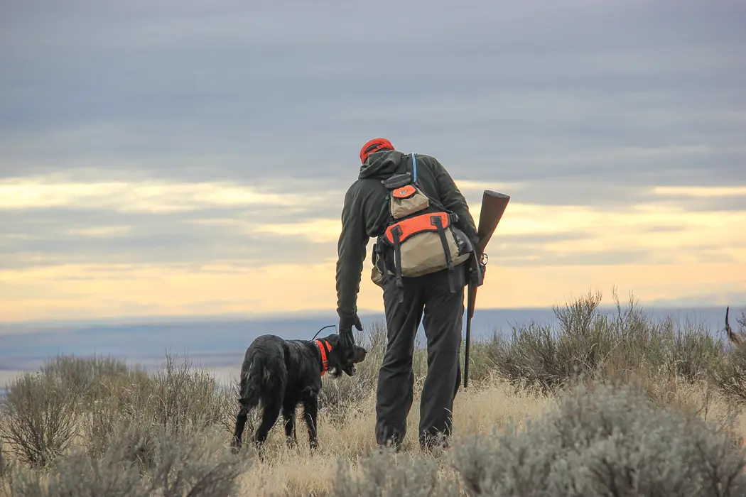 man with dog