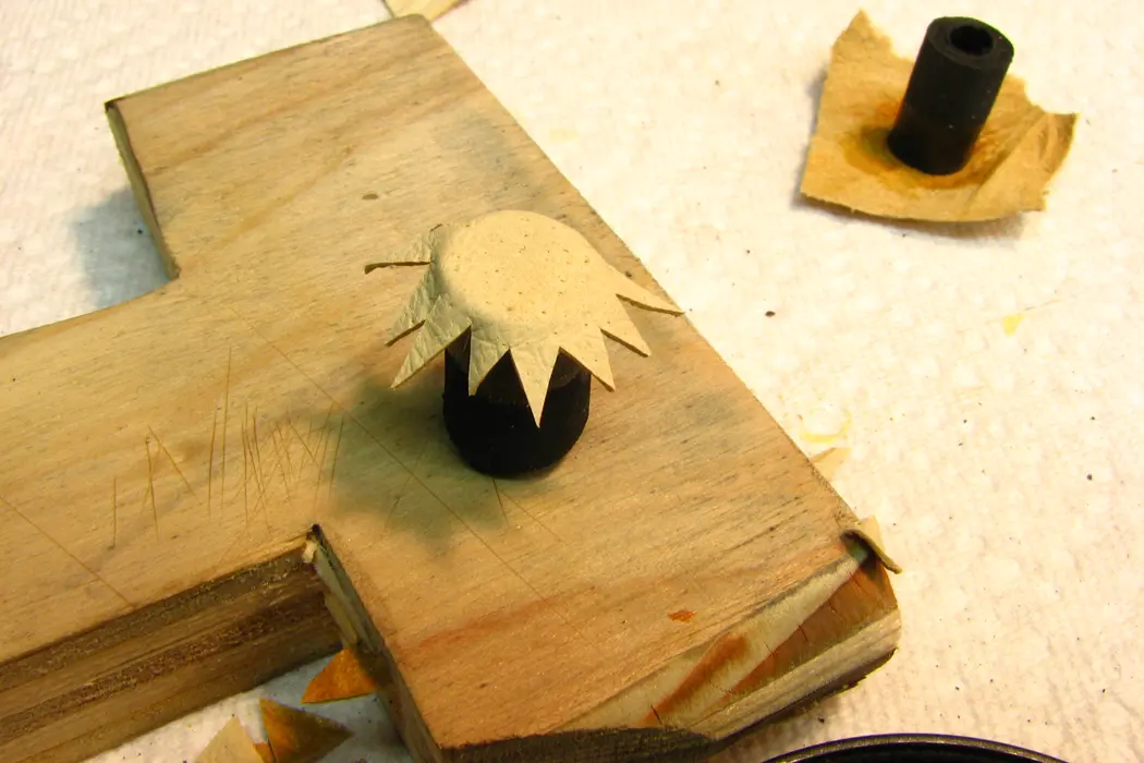 A Leather-Covered Pad