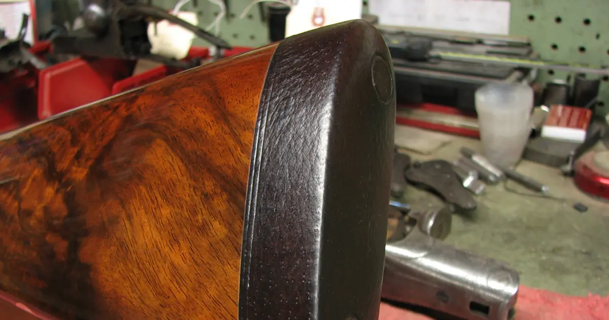 Recoil Pad - A Leather-Covered Pad | Shooting Sportsman Magazine