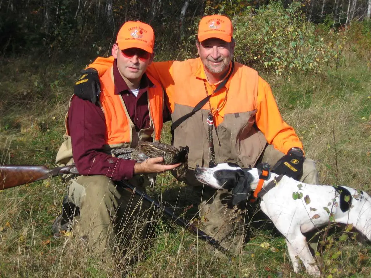 Grouse Hunting at Leen's Lodge in Maine
