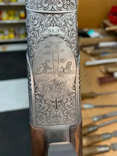 Beretta SL3 Engraving