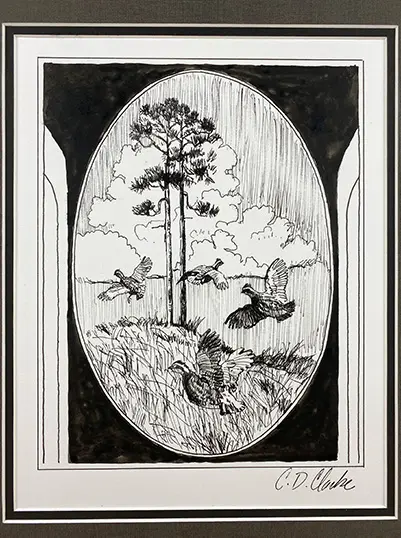 Original Art by C. D. Clarke