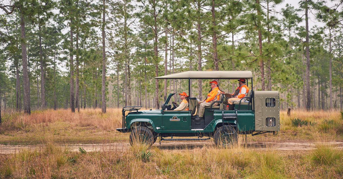 SouthWind Plantation Land Rover Shooting Sportsman Magazine