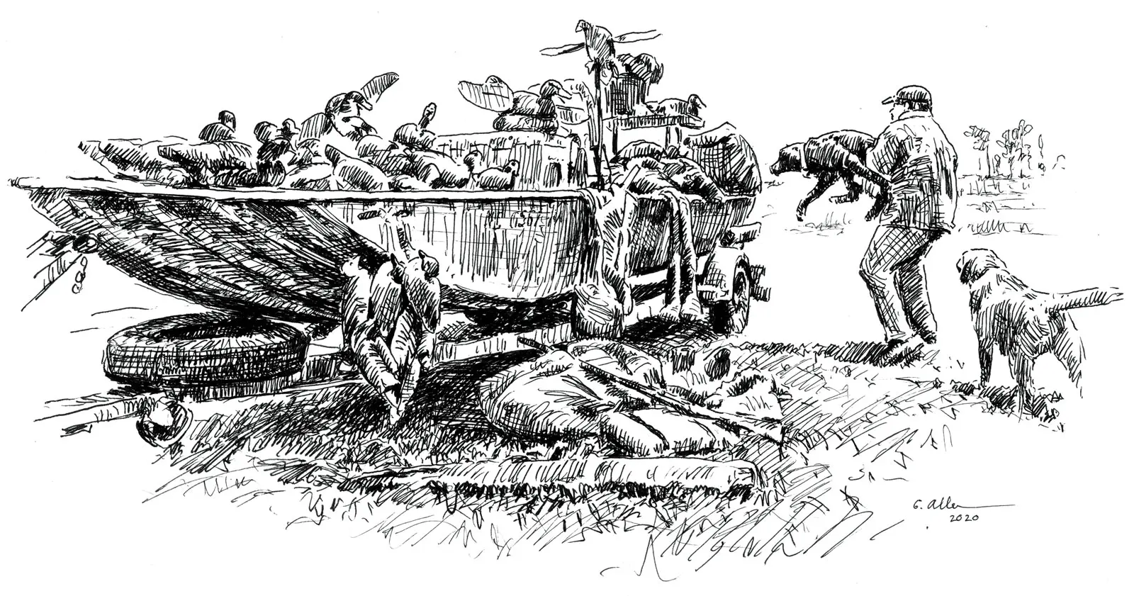 Gordon Allen illustration