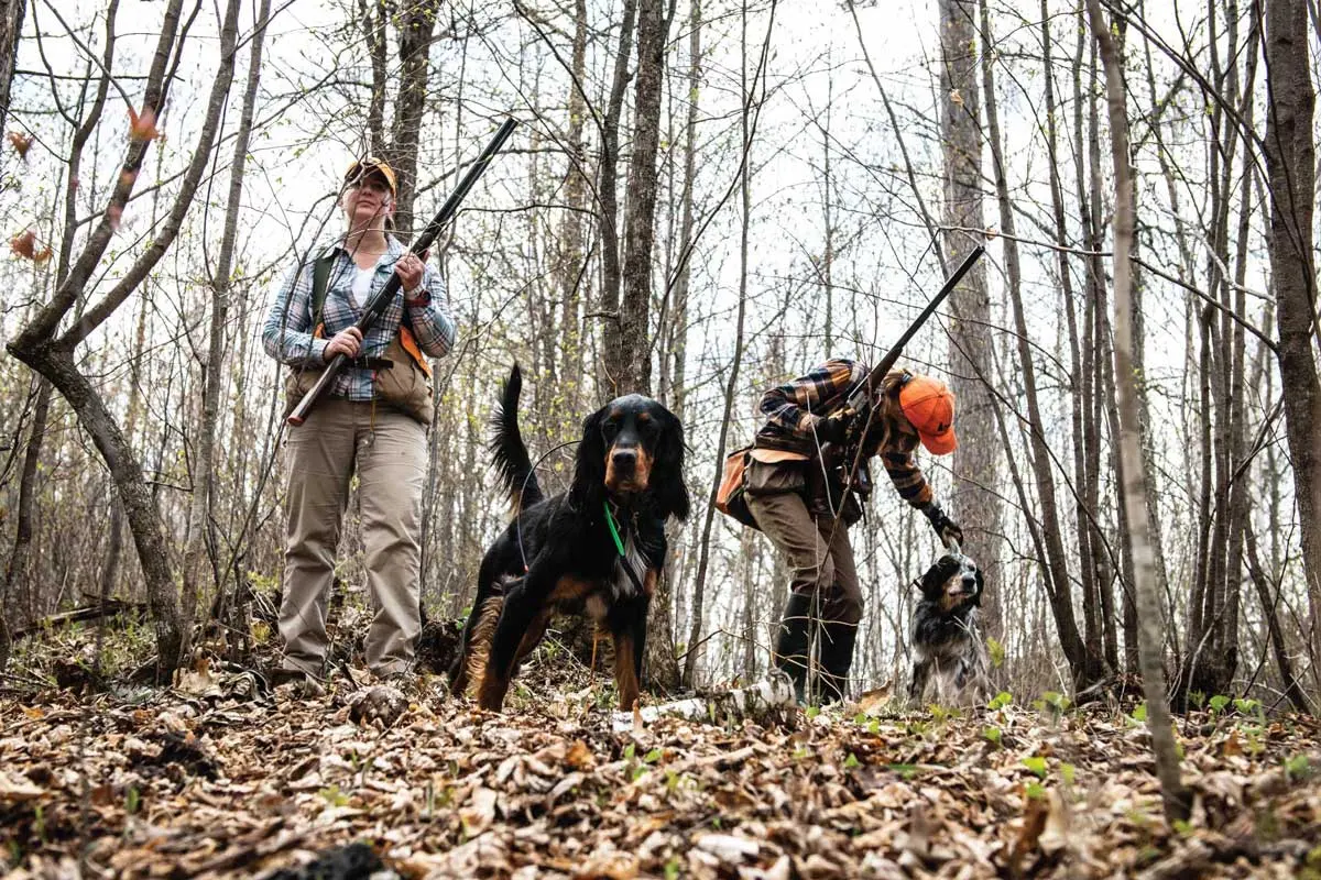 Pair up an excited dog with a seasoned veteran to help him contain the excitement and regain focus