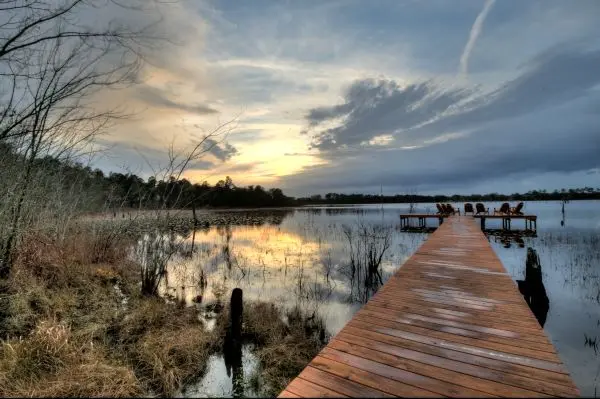 Sunset at Pine Hill