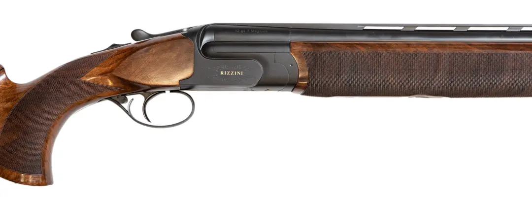 B. Rizzini BR460 gun. White background.