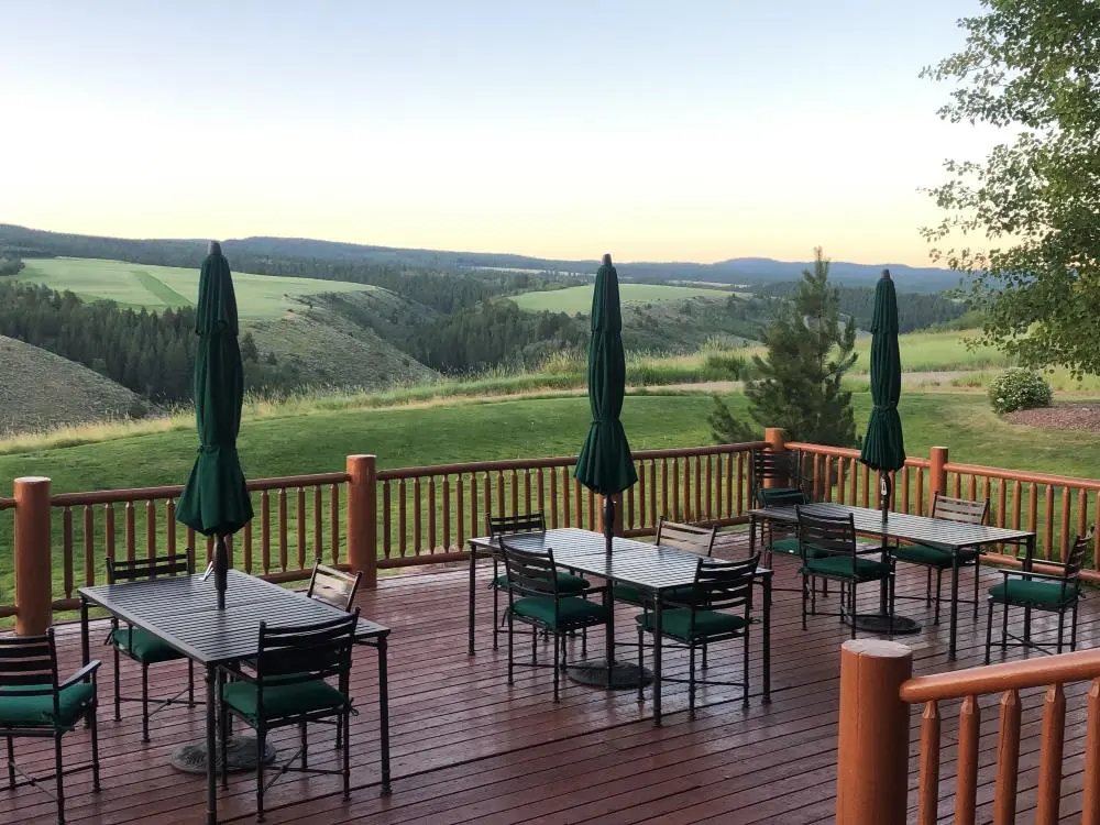 Lazy Triple Creek Ranch Al Fresco Dining