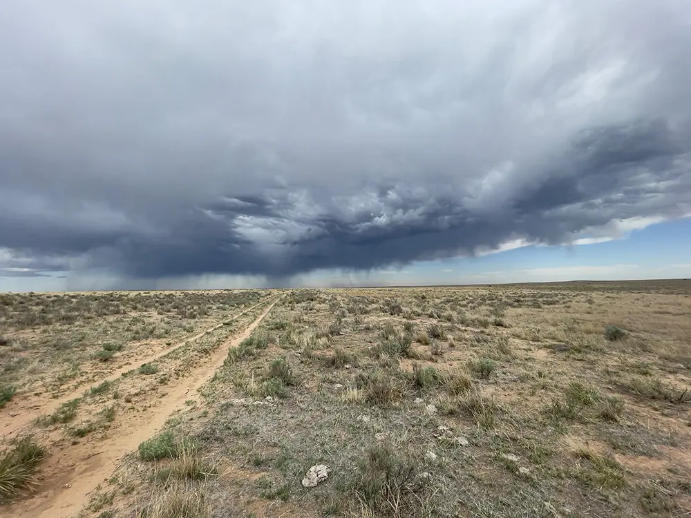 Plains in the Oklahoma panhandle